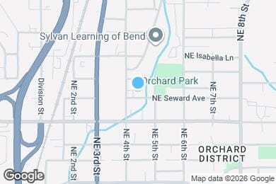 Map image of the property - 432 NE Seward Ave