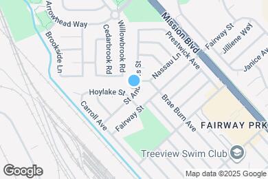 Map image of the property - 246 St Andrews St