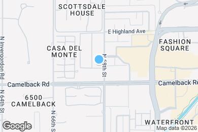 Map image of the property - 4600 N 68th St