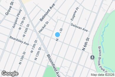 Map image of the property - 287 N 10th St