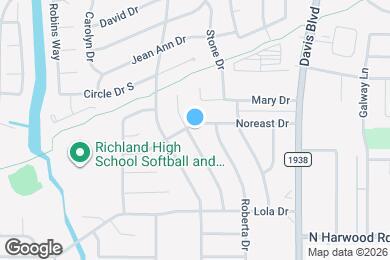 Map image of the property - 5428 Topper Drive