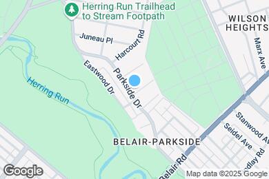 Map image of the property - 3712 Parkside Dr