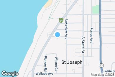 Map image of the property - 416 La Salle Ave