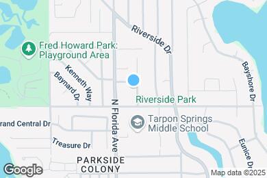 Map image of the property - 660 Anclote Dr