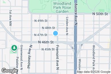 Map image of the property - 4615 Fremont Ave N