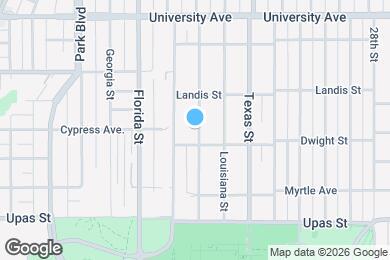 Map image of the property - 3630 Mississippi St
