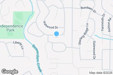 Map image of the property - 9006 Homewood Dr
