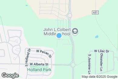 Map image of the property - 1018 S Benchmark Ln