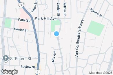 Map image of the property - 117 Park Hill Ave