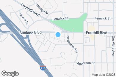 Map image of the property - 10512 Sunland Blvd