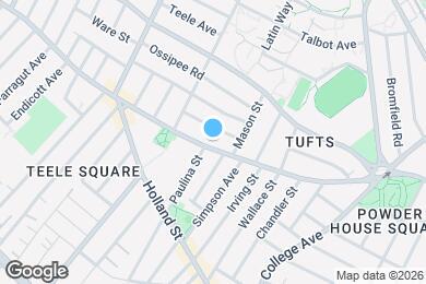 Map image of the property - 1027 Broadway