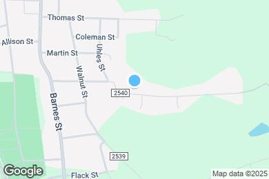 Map image of the property - 814 Walker St