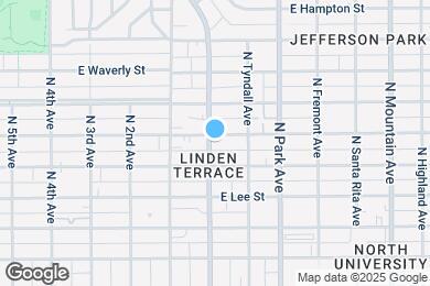 Map image of the property - 802 E Lester St