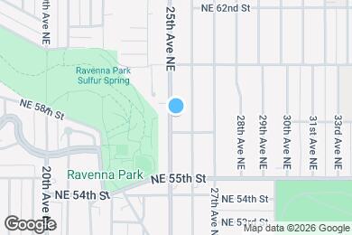 Map image of the property - 5714 25th Ave NE