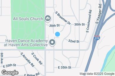 Map image of the property - 2400 S Sherman Ave