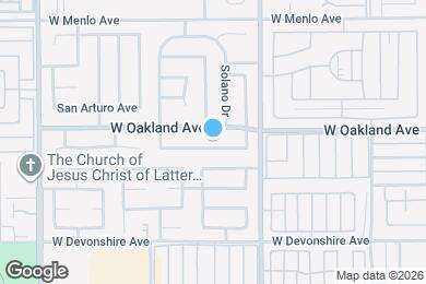 Map image of the property - 1862 Pueblo Dr