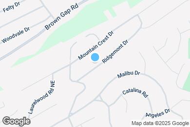 Map image of the property - 5021 Ridgemont Dr