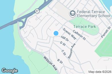 Map image of the property - 105 Hill Dr