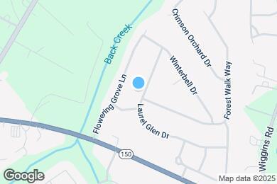 Map image of the property - 199 Laurel Glen Dr