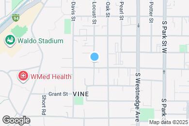 Map image of the property - 721 Locust St