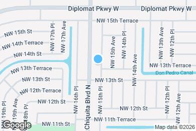 Map image of the property - 1316 NW 15th Pl