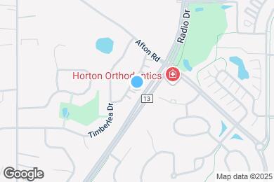 Map image of the property - 2327 Amberwood Dr