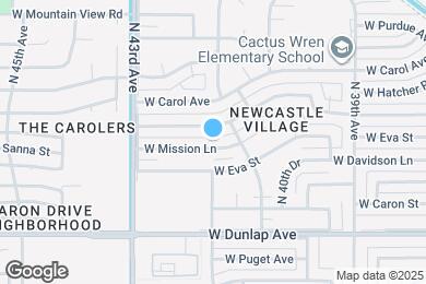 Map image of the property - 4130 W Mission Ln