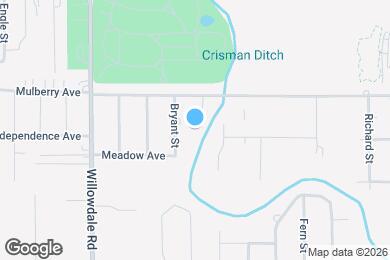 Map image of the property - 2793 Bryant St