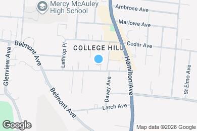 Map image of the property - 1660 Llanfair Ave