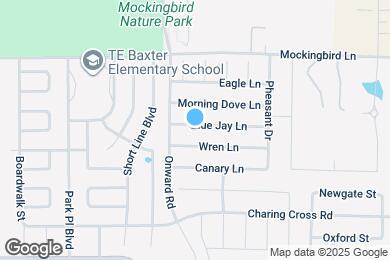Map image of the property - 3018 Blue Jay Ln