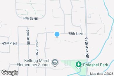 Map image of the property - 6323 94th St NE