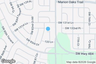 Map image of the property - 8118 SW 132 Loop