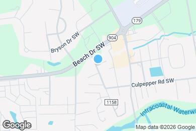 Map image of the property - 6299 Swainson St SW