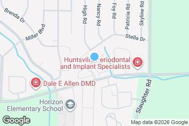 Map image of the property - 101 Bridle Trace Ln