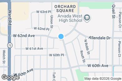 Map image of the property - 6155 Simms St