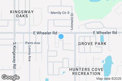 Map image of the property - 2409 Wheeler Groves Dr