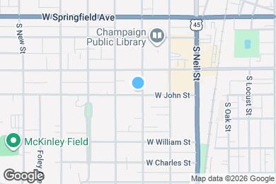Map image of the property - 611 S State St -Waitlist Open for August 2027