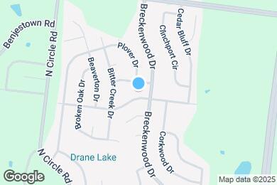 Map image of the property - 858 Brandywine Blvd