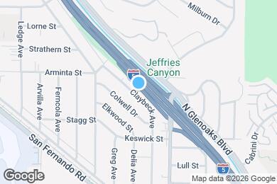 Map image of the property - 7836 Claybeck Ave