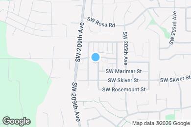 Map image of the property - 6233 SW 208th Ter