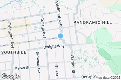 Map image of the property - 2434 Piedmont Ave