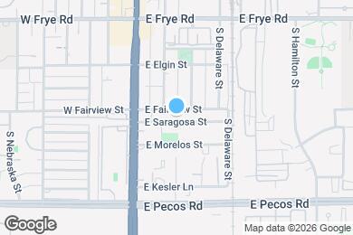 Map image of the property - 100 E Saragosa St