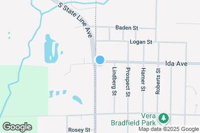 Map image of the property - 1303 S State Line Ave