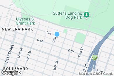 Map image of the property - 305 25th Street