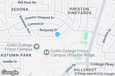 Map image of the property - 10313 Napa Valley Dr