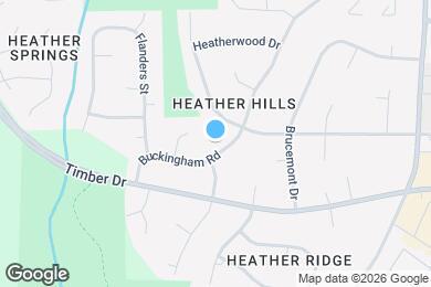 Map image of the property - Room in Single Family Home on Buckingham Rd