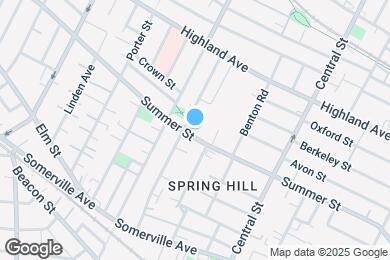 Map image of the property - 191 Summer St