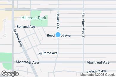 Map image of the property - 874 Howell St N
