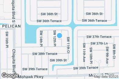 Map image of the property - 3724 SW 12th Ave