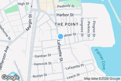 Map image of the property - 185 Lafayette St